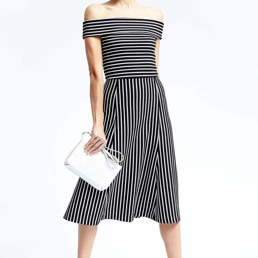 Banana Republic off-shoulder dress